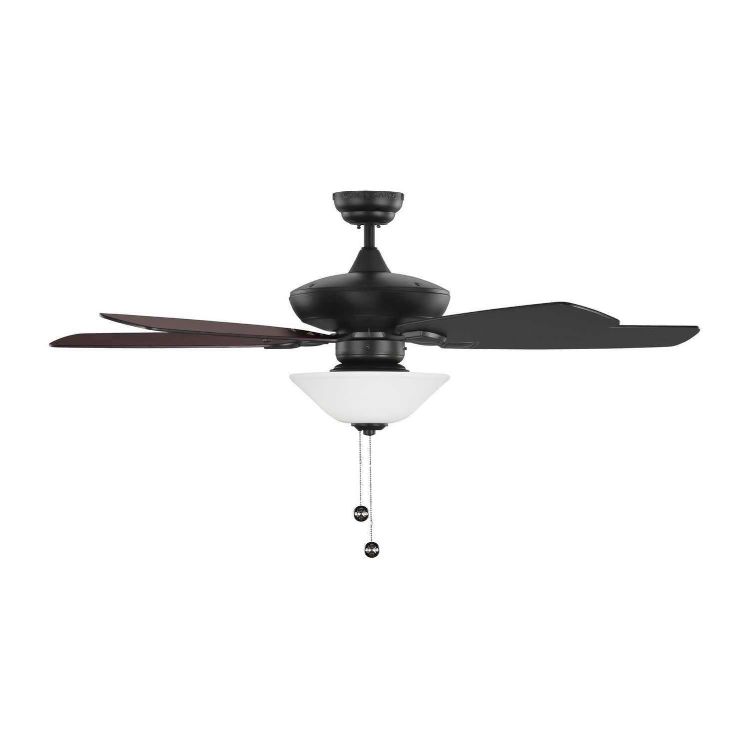 Generation Lighting. - 5COM52MBKD-V1 - 52"Ceiling Fan - Colony - Midnight Black