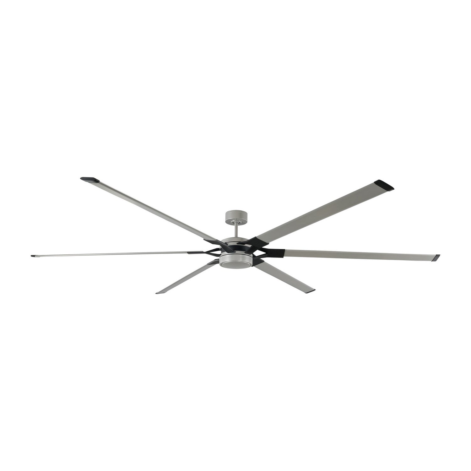 Visual Comfort Fan - 6LFR96PBSD - 96"Ceiling Fan - Loft - Painted Brushed Steel