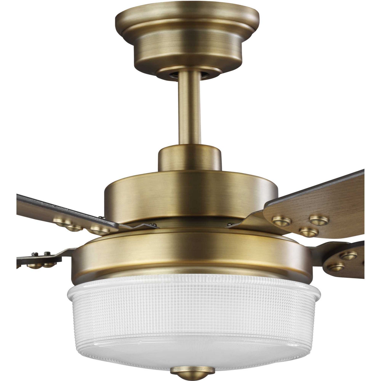 Progress Lighting - P2578-16330K - 52"Ceiling Fan - Tempt - Vintage Brass