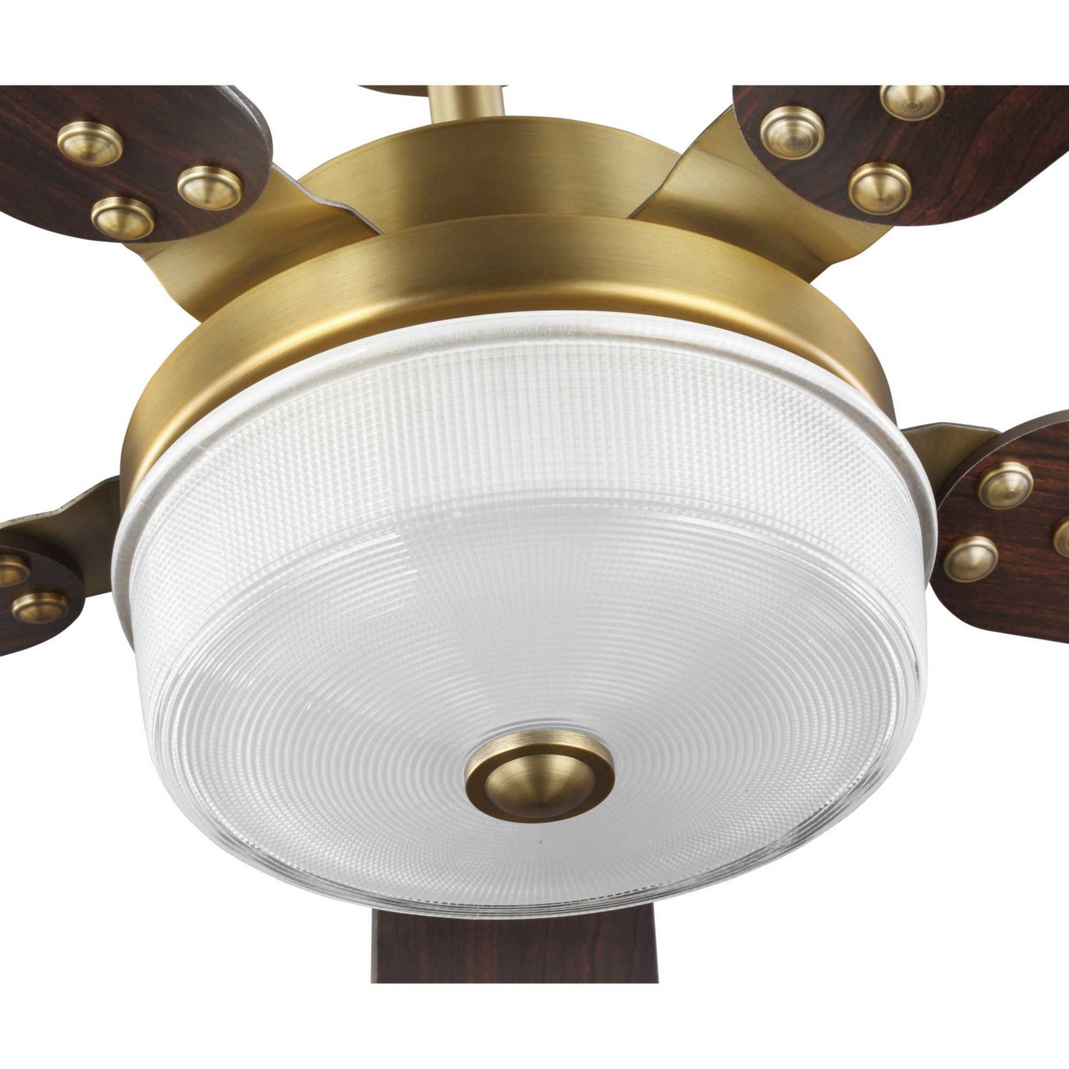 Progress Lighting - P2578-16330K - 52"Ceiling Fan - Tempt - Vintage Brass