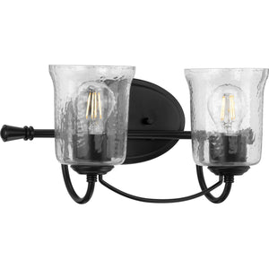 Progress Lighting - P300254-031 - Two Light Bath - Bowman - Black