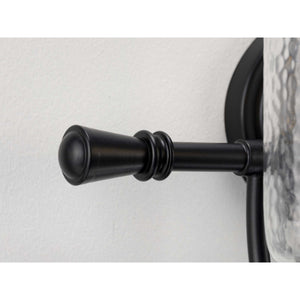 Progress Lighting - P300254-031 - Two Light Bath - Bowman - Black