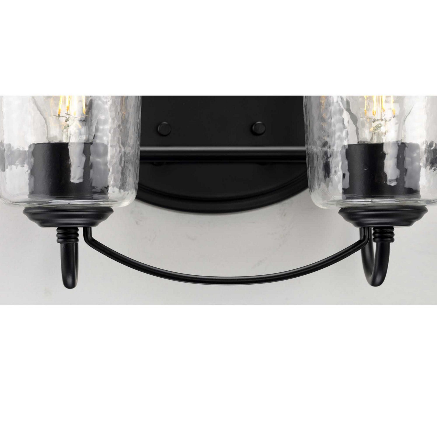 Progress Lighting - P300254-031 - Two Light Bath - Bowman - Black