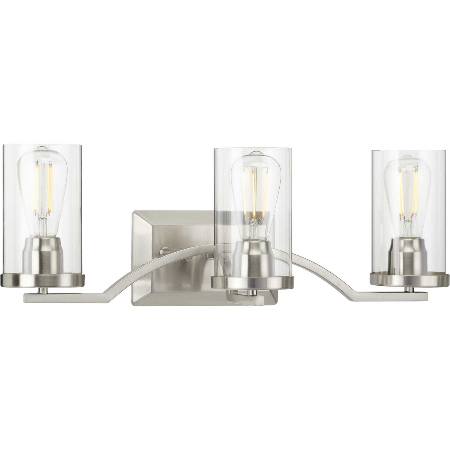 Progress Lighting - P300258-009 - Three Light Bath - Lassiter - Brushed Nickel