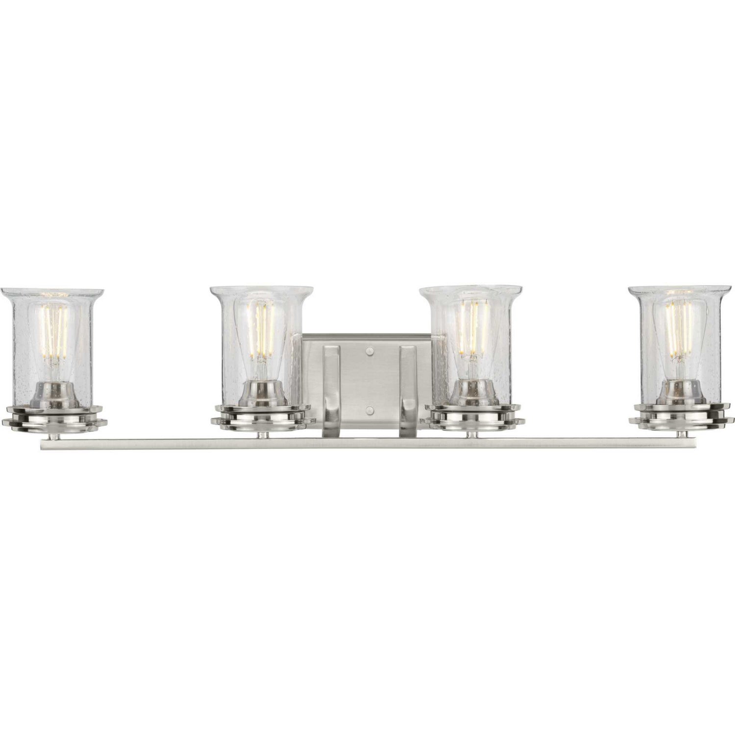 Progress Lighting - P300275-009 - Four Light Bath - Winslett - Brushed Nickel