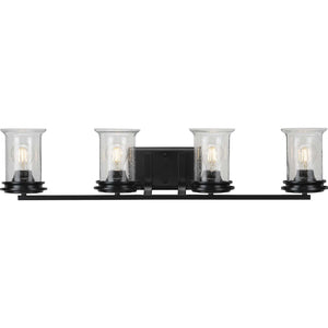 Progress Lighting - P300275-031 - Four Light Bath - Winslett - Black