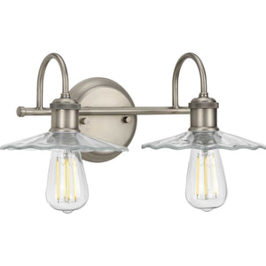 Progress Lighting - P300287-081 - Two Light Bath - Fayette - Antique Nickel