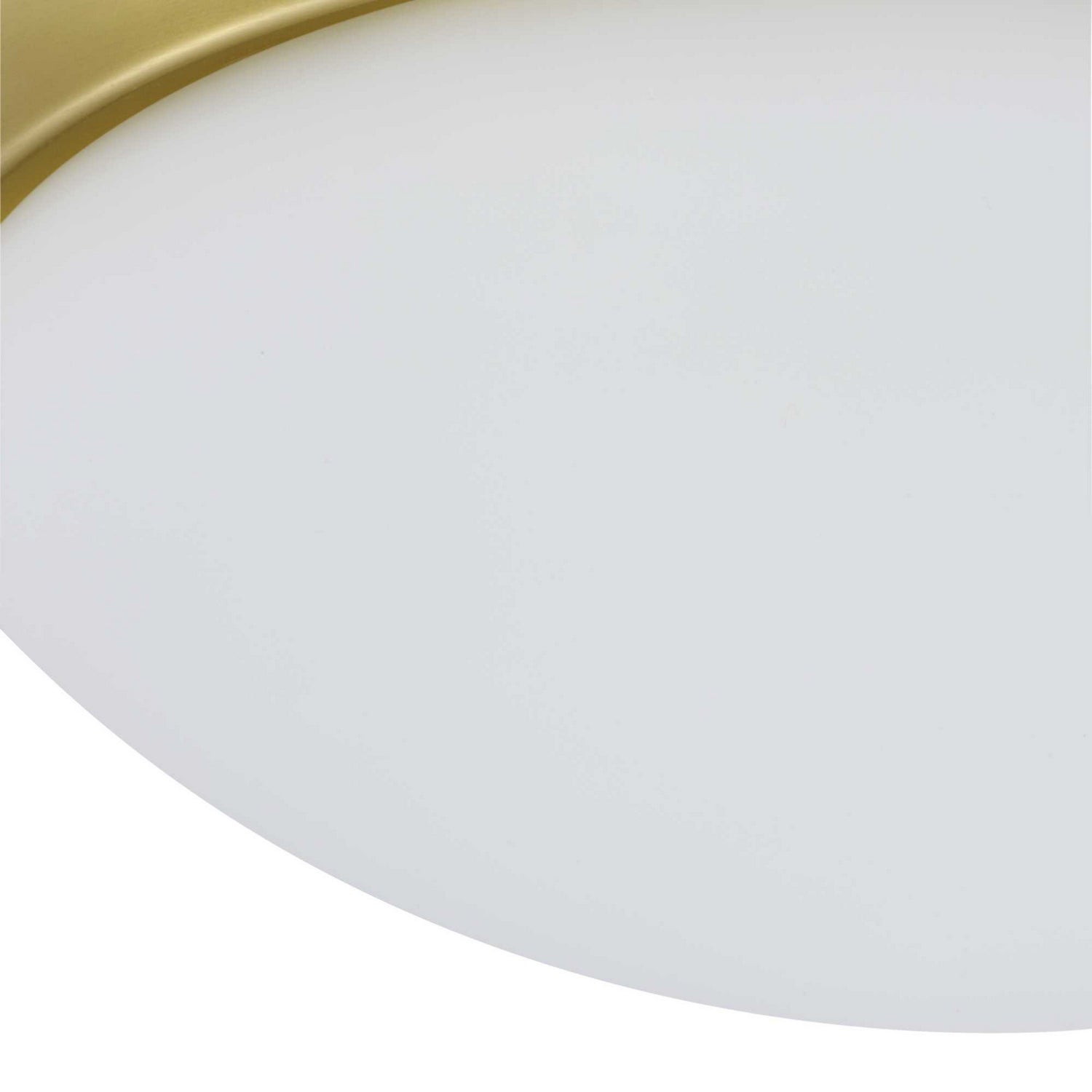 Progress Lighting - P350147-012 - Two Light Flush Mount - Etched Opal Dome - Satin Brass