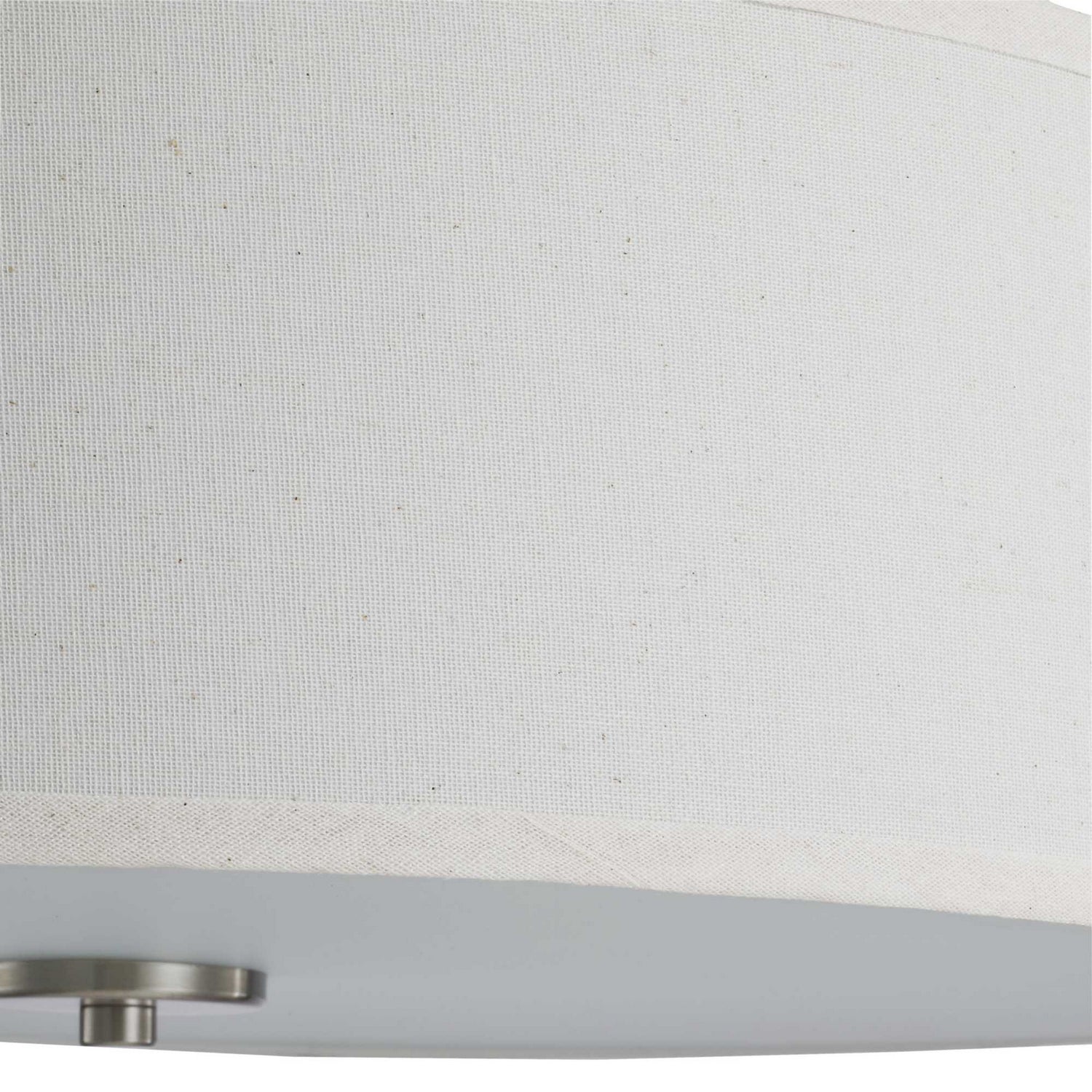 Progress Lighting - P350168-009 - Three Light Semi Flush Mount - Inspire - Brushed Nickel