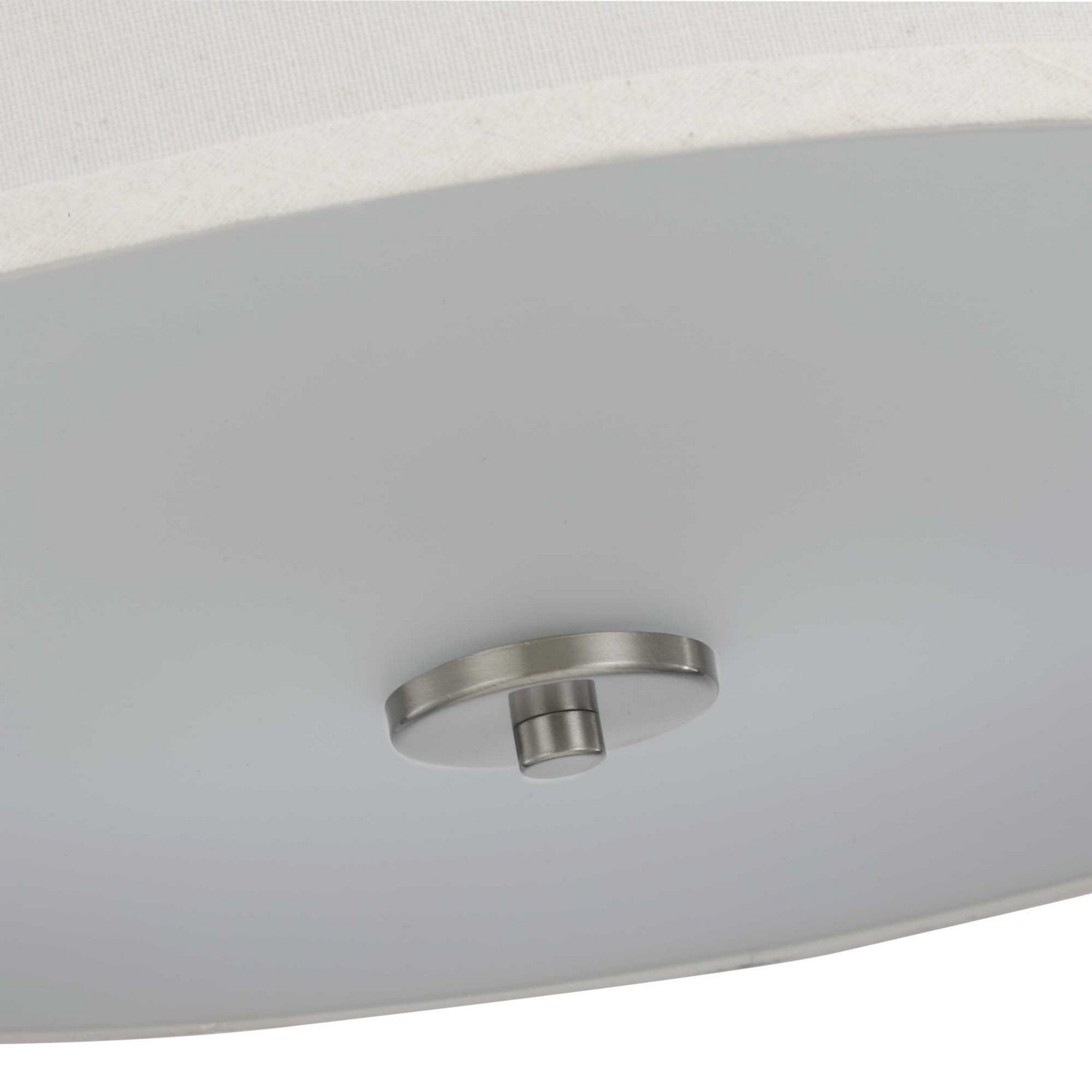 Progress Lighting - P350168-009 - Three Light Semi Flush Mount - Inspire - Brushed Nickel