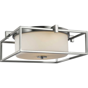 Progress Lighting - P350171-009 - Two Light Flush Mount - Chadwick - Brushed Nickel