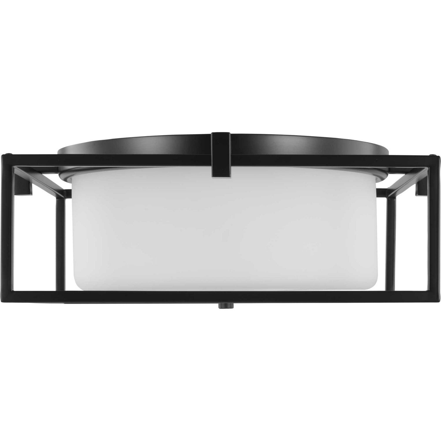 Progress Lighting - P350171-031 - Two Light Flush Mount - Chadwick - Black