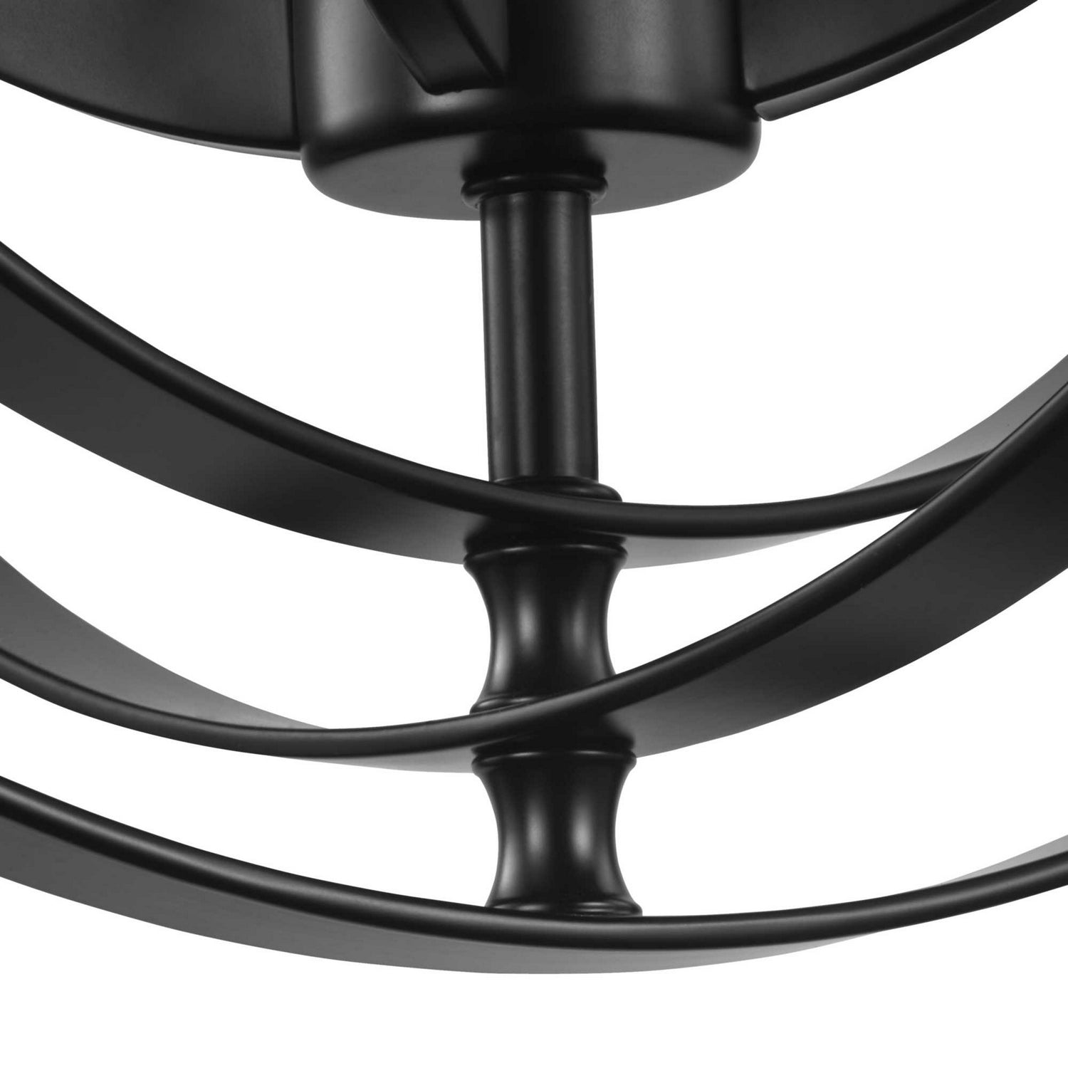 Progress Lighting - P3827-31 - Four Light Pendant - Equinox - Black