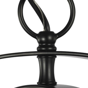 Progress Lighting - P3841-31 - Five Light Pendant - Equinox - Black