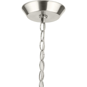 Progress Lighting - P400197-009 - Five Light Chandelier - Lassiter - Brushed Nickel