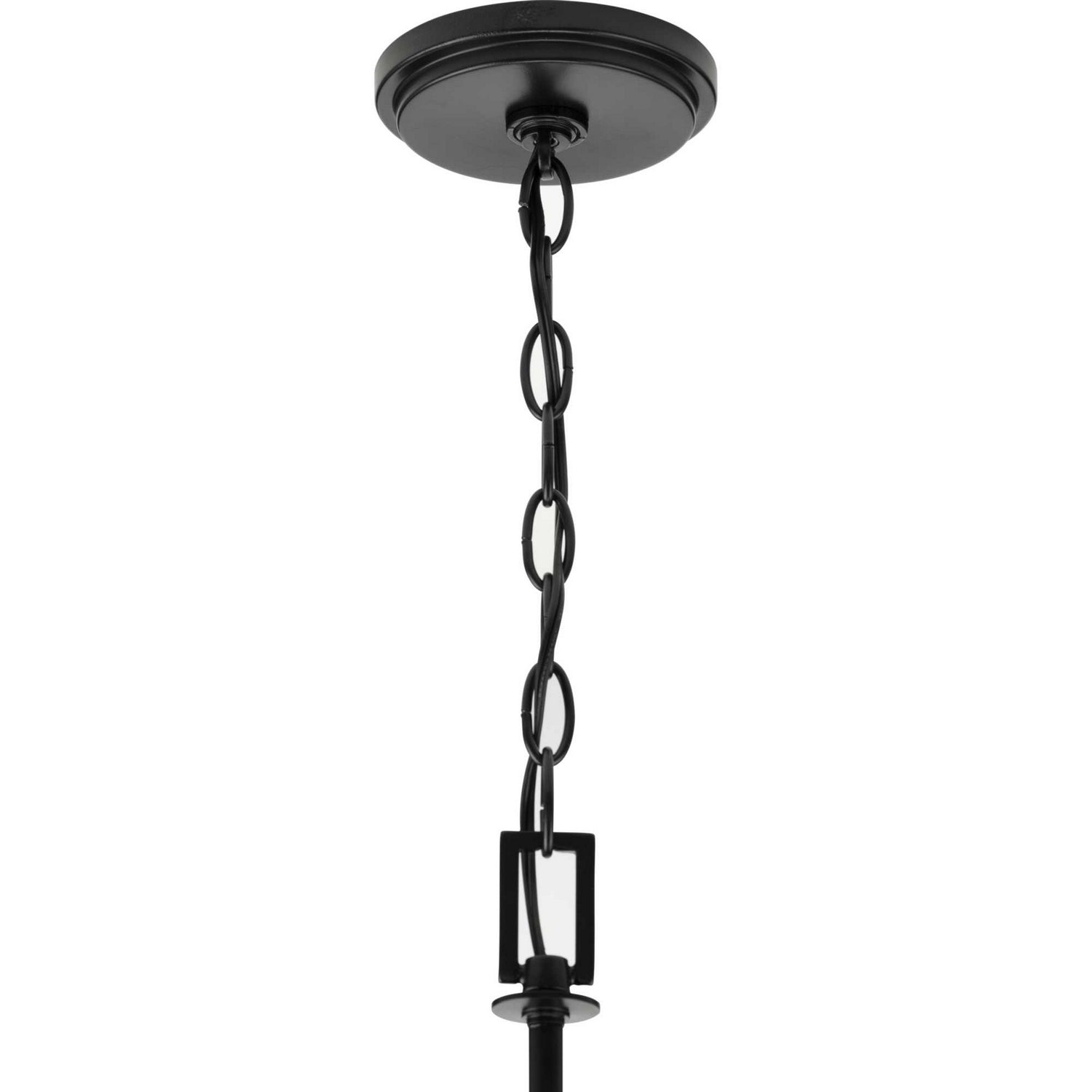 Progress Lighting - P400206-031 - Five Light Chandelier - Winslett - Black