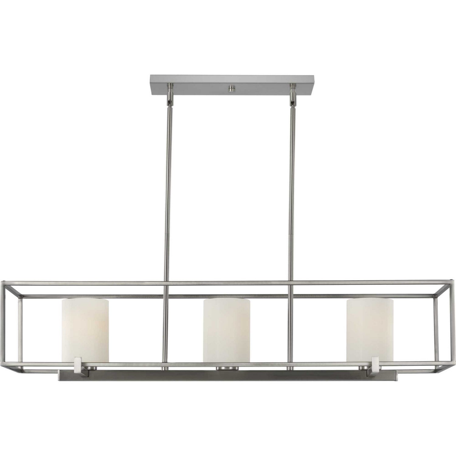 Progress Lighting - P400225-009 - Three Light Island Chandelier - Chadwick - Brushed Nickel