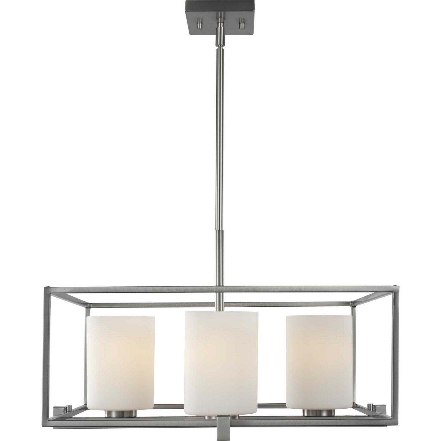 Progress Lighting - P400226-009 - Four Light Chandelier - Chadwick - Brushed Nickel