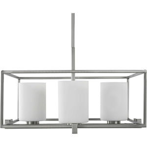 Progress Lighting - P400226-009 - Four Light Chandelier - Chadwick - Brushed Nickel