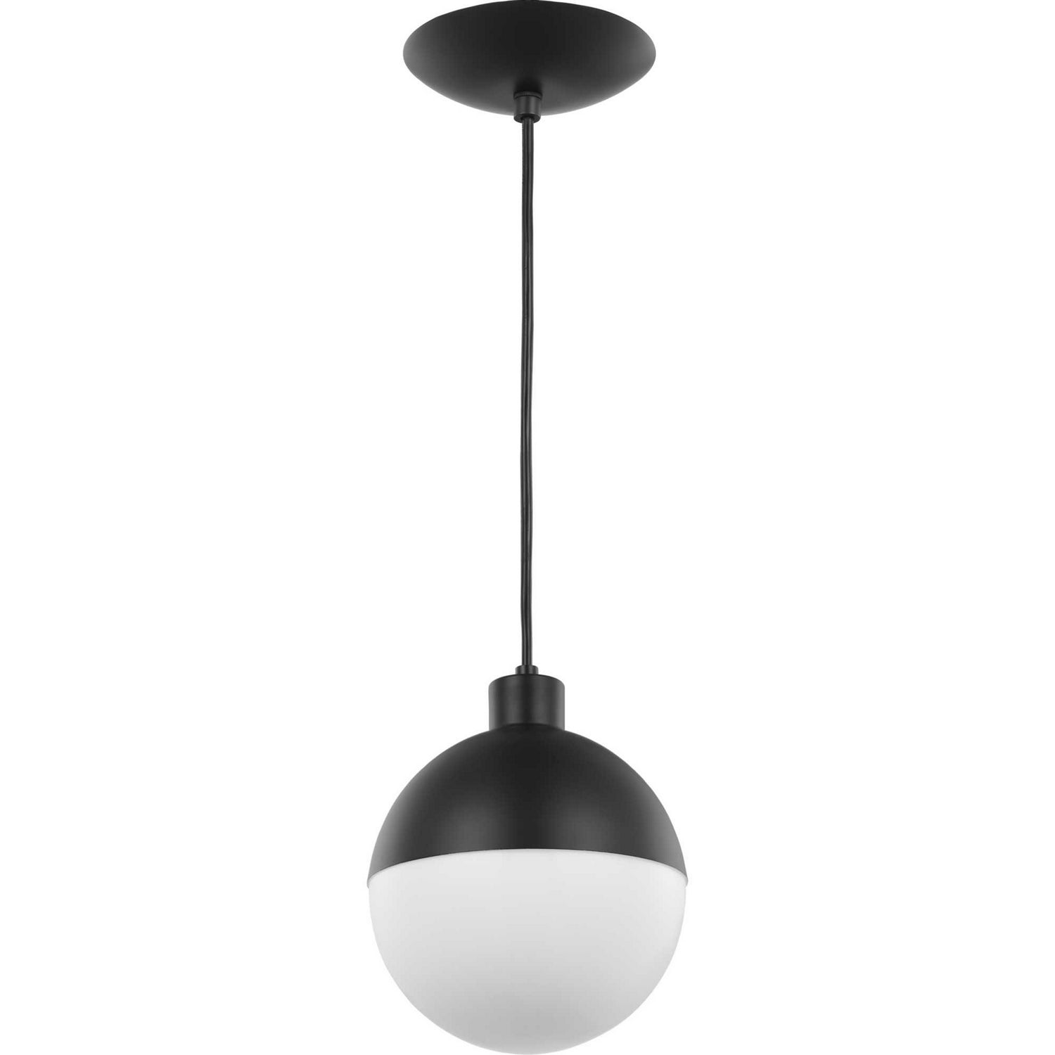 Progress Lighting - P500147-031-30 - LED Pendant - Globe Led - Black