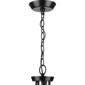 Progress Lighting - P500209-031 - Three Light Foyer Pendant - Lassiter - Black