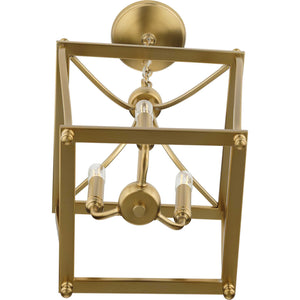 Progress Lighting - P500213-109 - Three Light Foyer Pendant - Parkhurst - Brushed Bronze