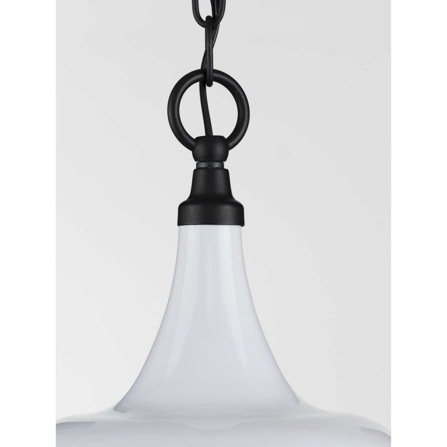 Progress Lighting - P500236-030 - One Light Pendant - Bastille - White