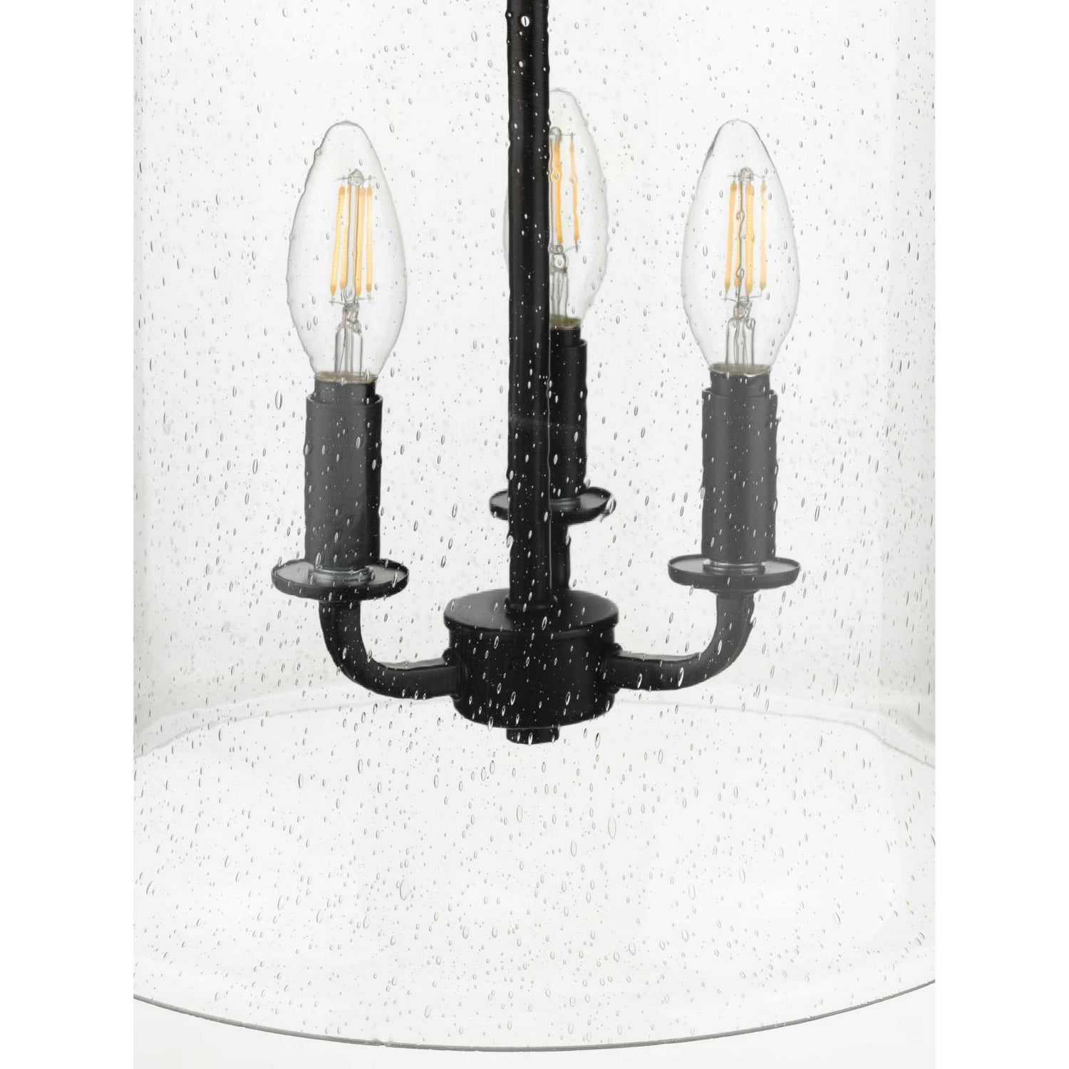 Progress Lighting - P500239-031 - Three Light Pendant - Winslett - Black