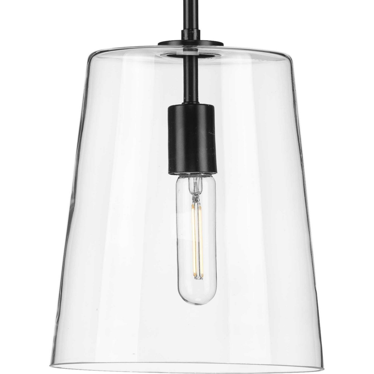 Progress Lighting - P500241-031 - One Light Pendant - Clarion - Black