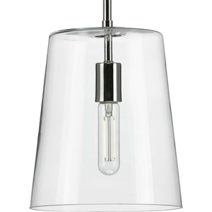 Progress Lighting - P500241-104 - One Light Pendant - Clarion - Polished Nickel