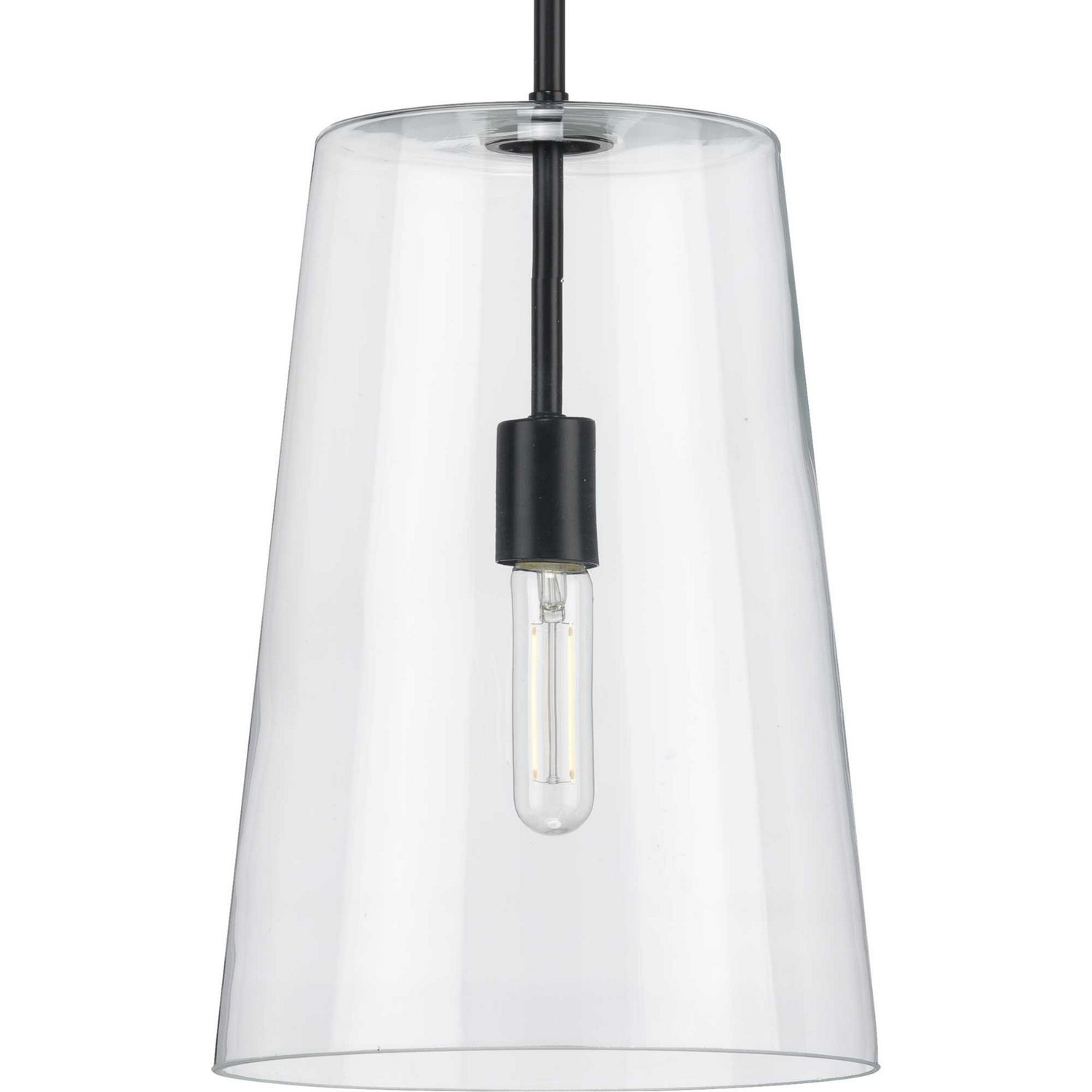 Progress Lighting - P500242-031 - One Light Pendant - Clarion - Black