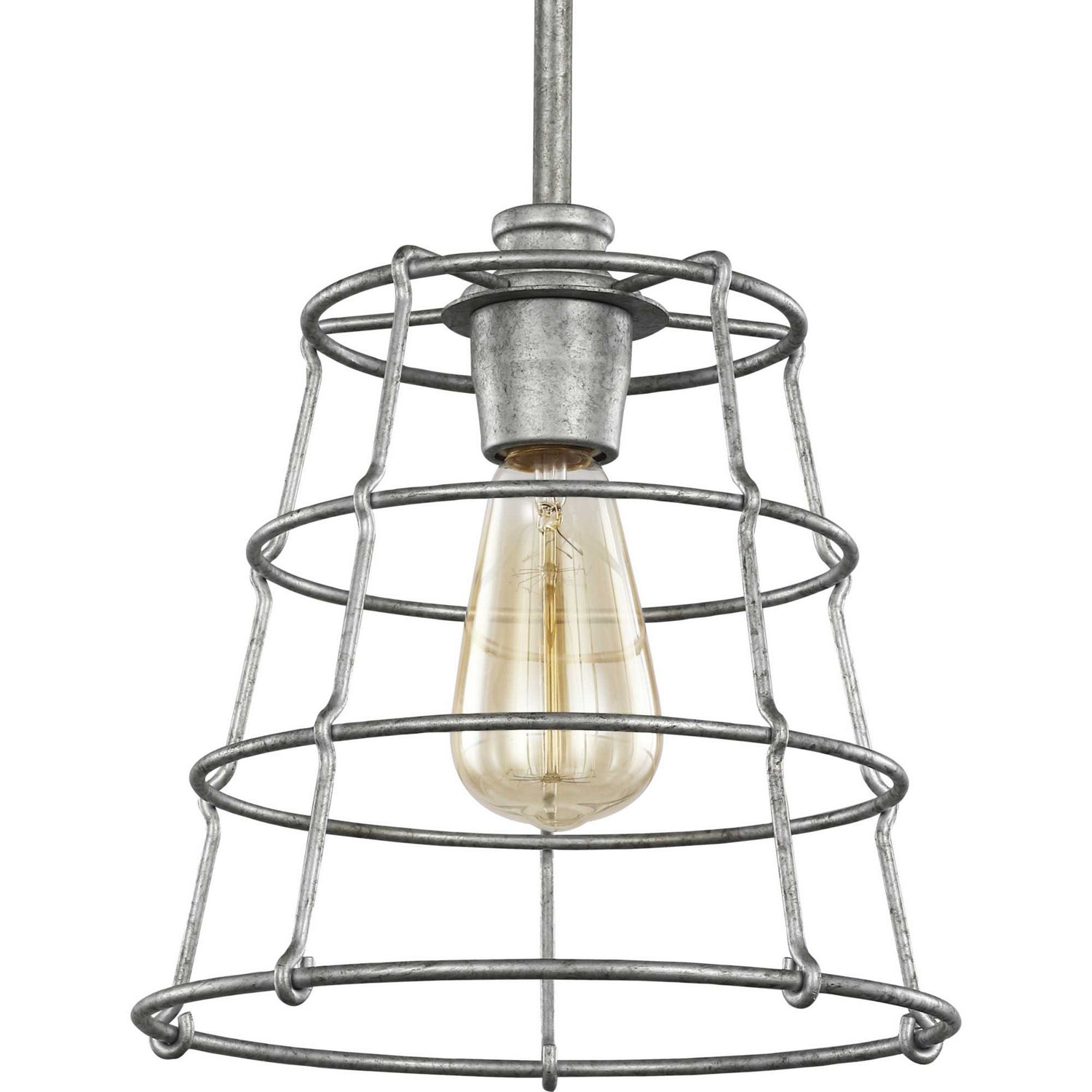 Progress Lighting - P500281-141 - One Light Mini Pendant - Chambers - Galvanized