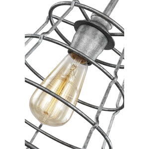 Progress Lighting - P500281-141 - One Light Mini Pendant - Chambers - Galvanized