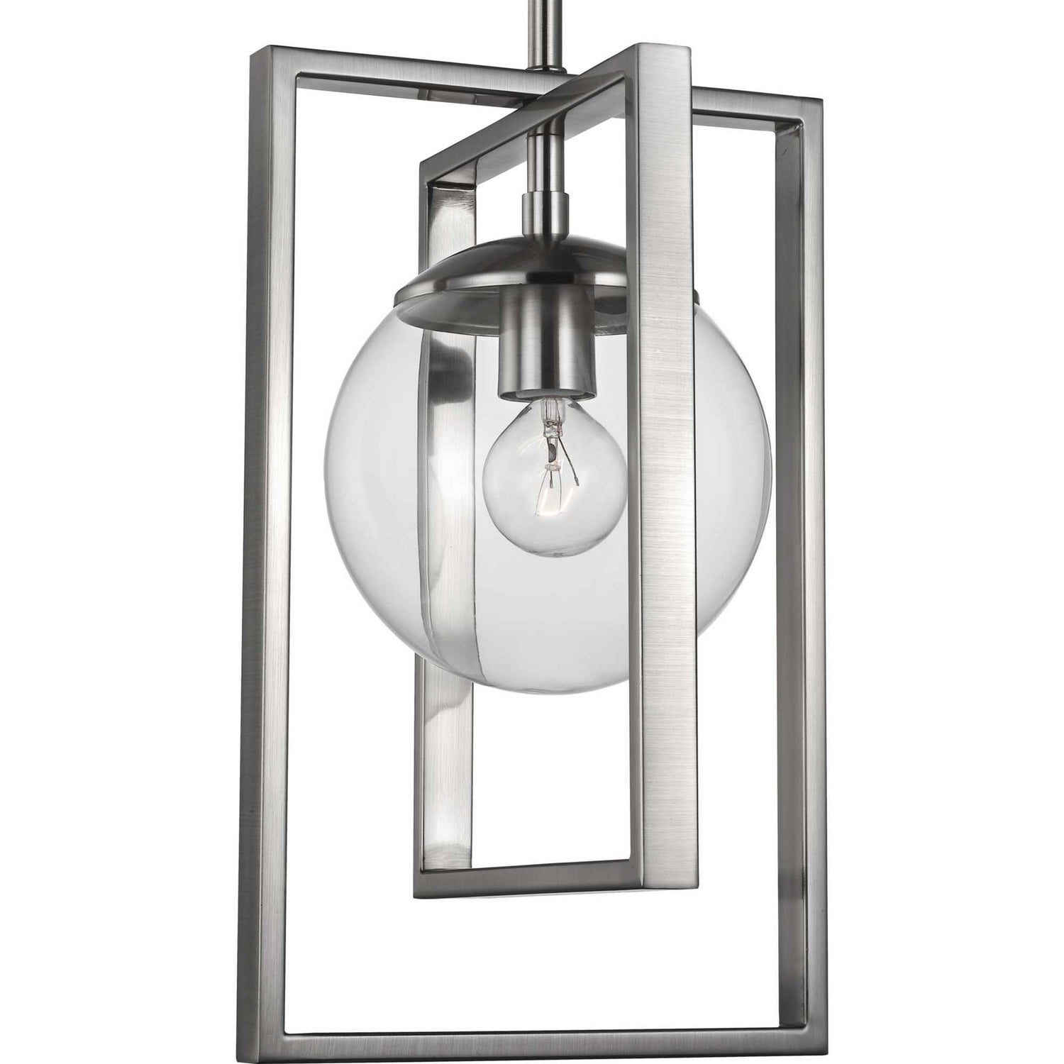 Progress Lighting - P500283-009 - One Light Pendant - Atwell - Brushed Nickel