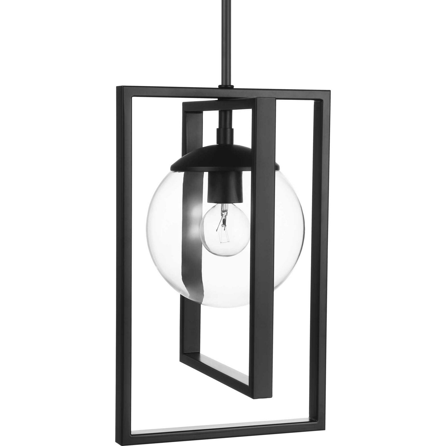 Progress Lighting - P500283-031 - One Light Pendant - Atwell - Black