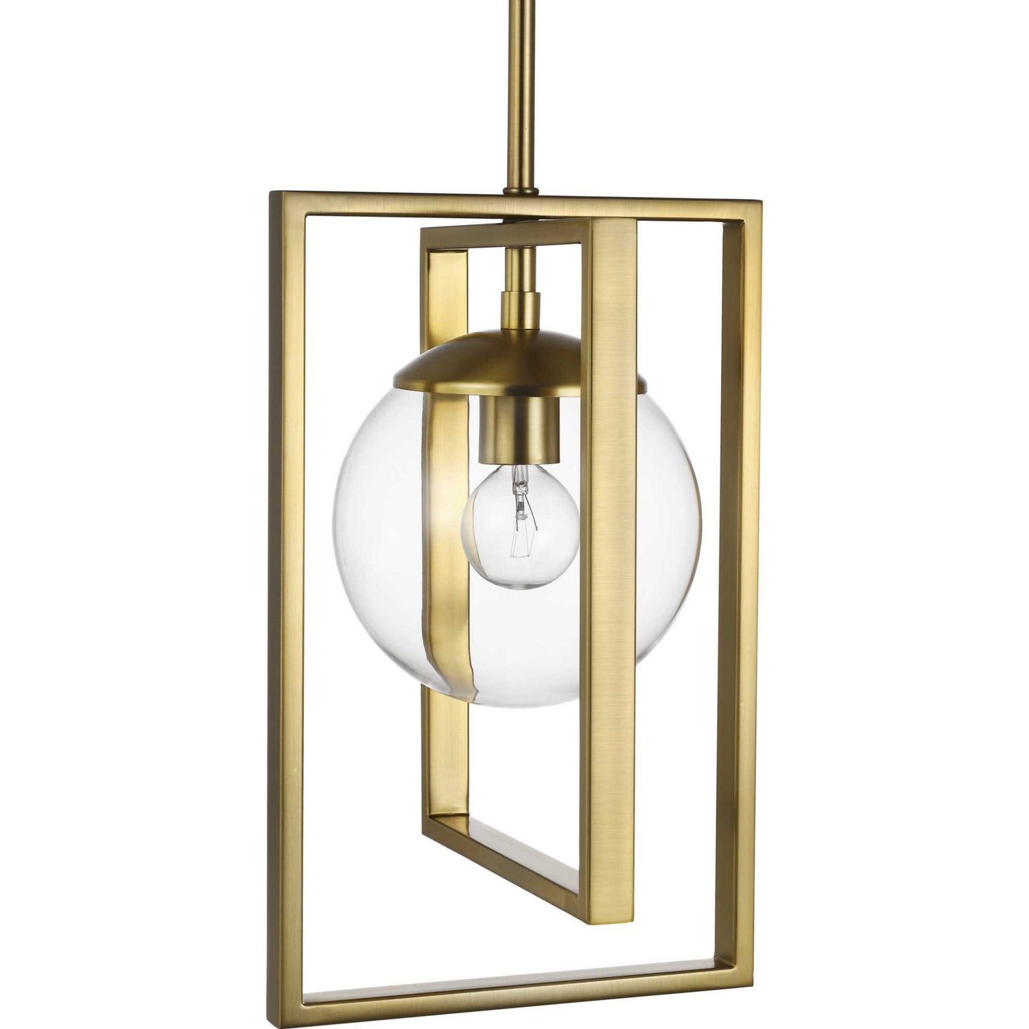 Progress Lighting - P500283-109 - One Light Pendant - Atwell - Brushed Bronze