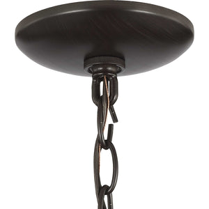 Progress Lighting - P500287-020 - Five Light Pendant - Brandywine - Antique Bronze