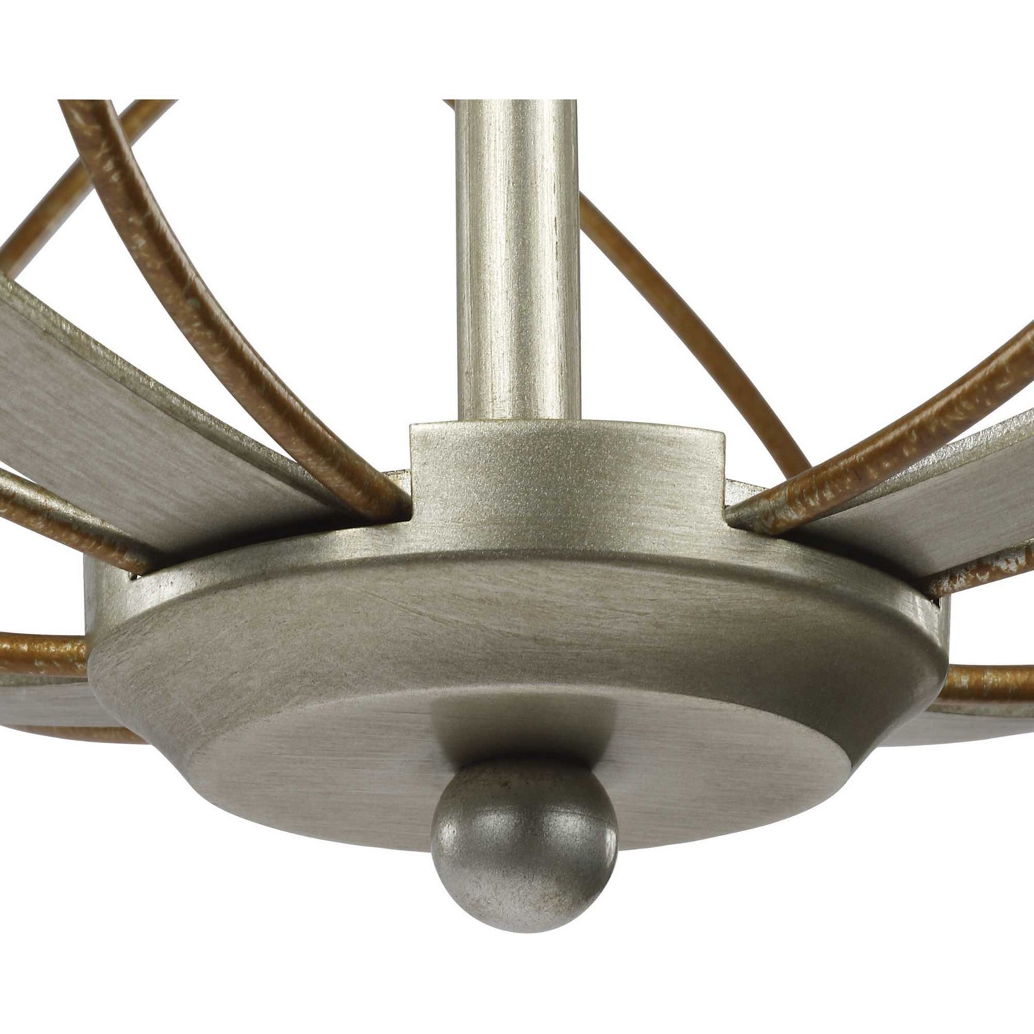 Progress Lighting - P500287-134 - Five Light Pendant - Brandywine - Silver Ridge