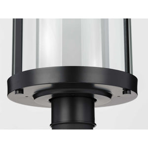 Progress Lighting - P540054-031 - One Light Post Lantern - Irondale - Black