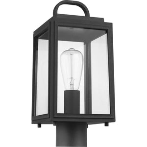 Progress Lighting - P540064-031 - One Light Post Lantern - Grandbury - Black