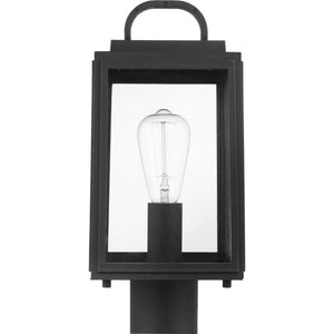 Progress Lighting - P540064-031 - One Light Post Lantern - Grandbury - Black