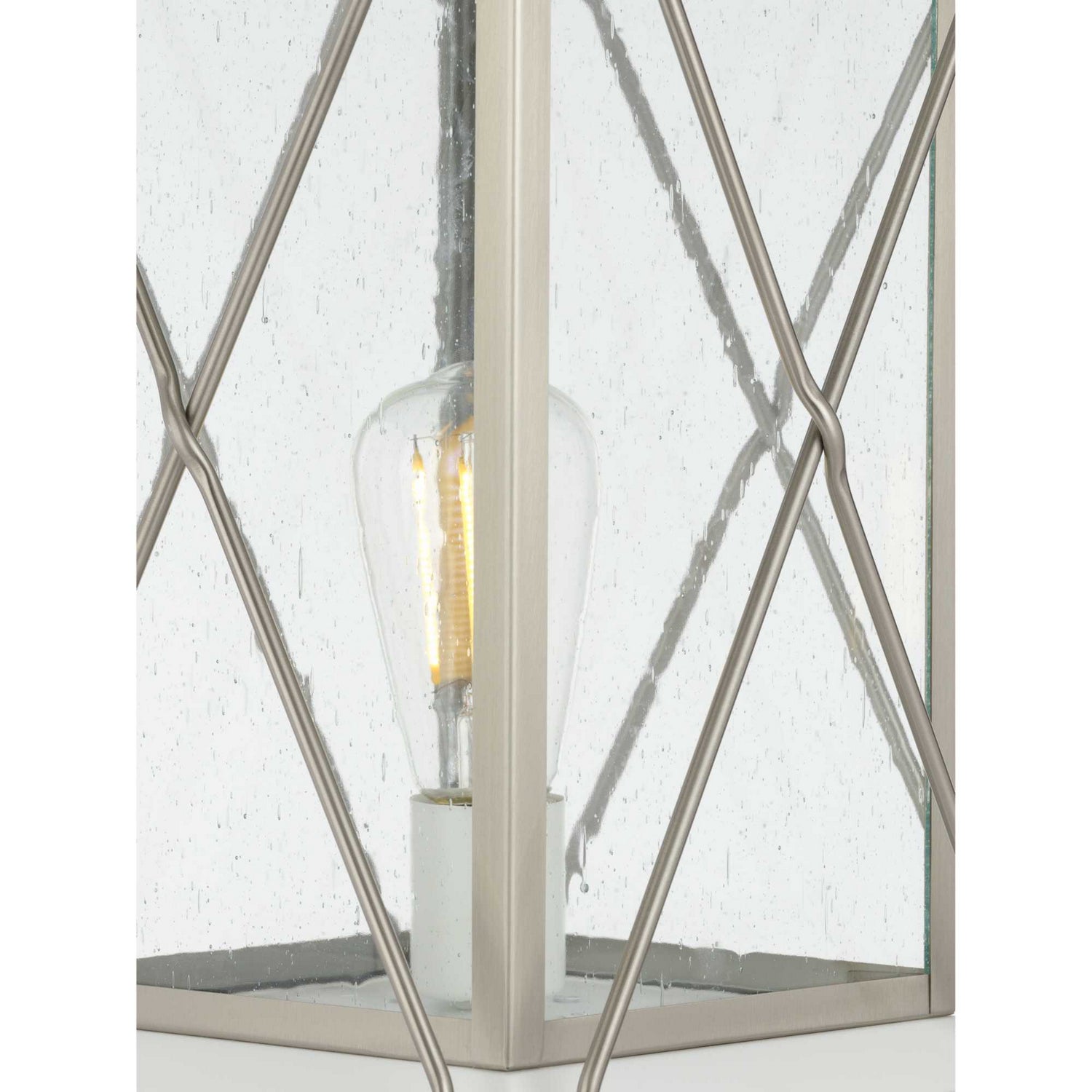 Progress Lighting - P540068-135 - One Light Post Lantern - Barlowe - Stainless Steel