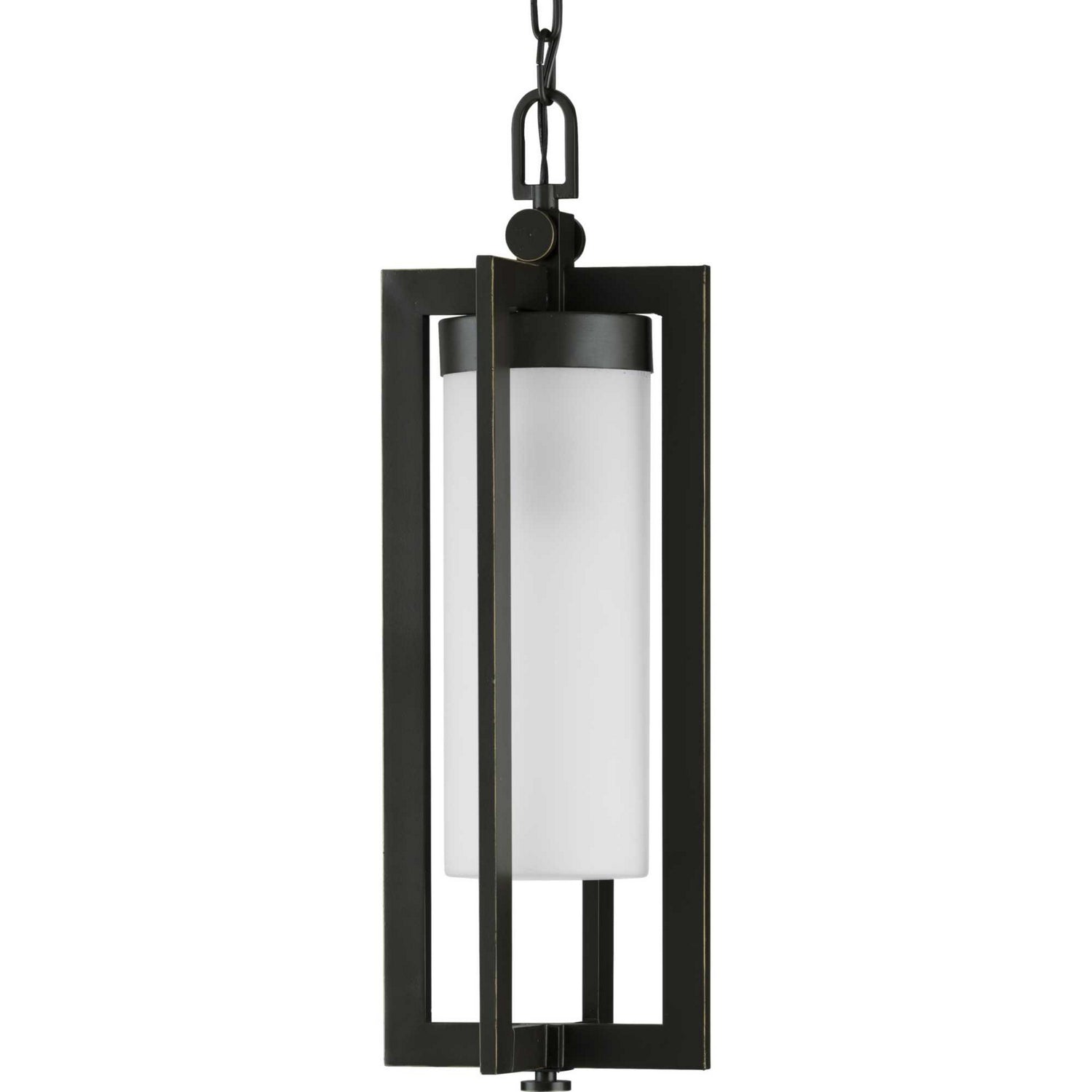 Progress Lighting - P550044-108 - One Light Hanging Lantern - Janssen - Oil Rubbed Bronze