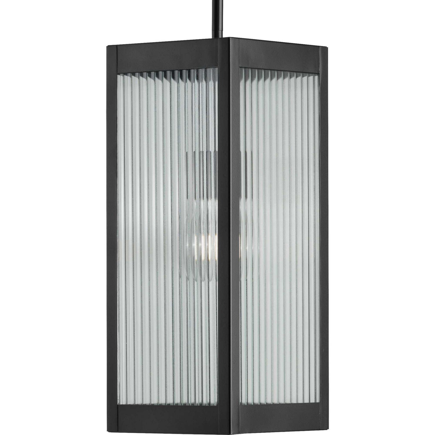 Progress Lighting - P550047-031 - One Light Hanging Lantern - Felton - Black