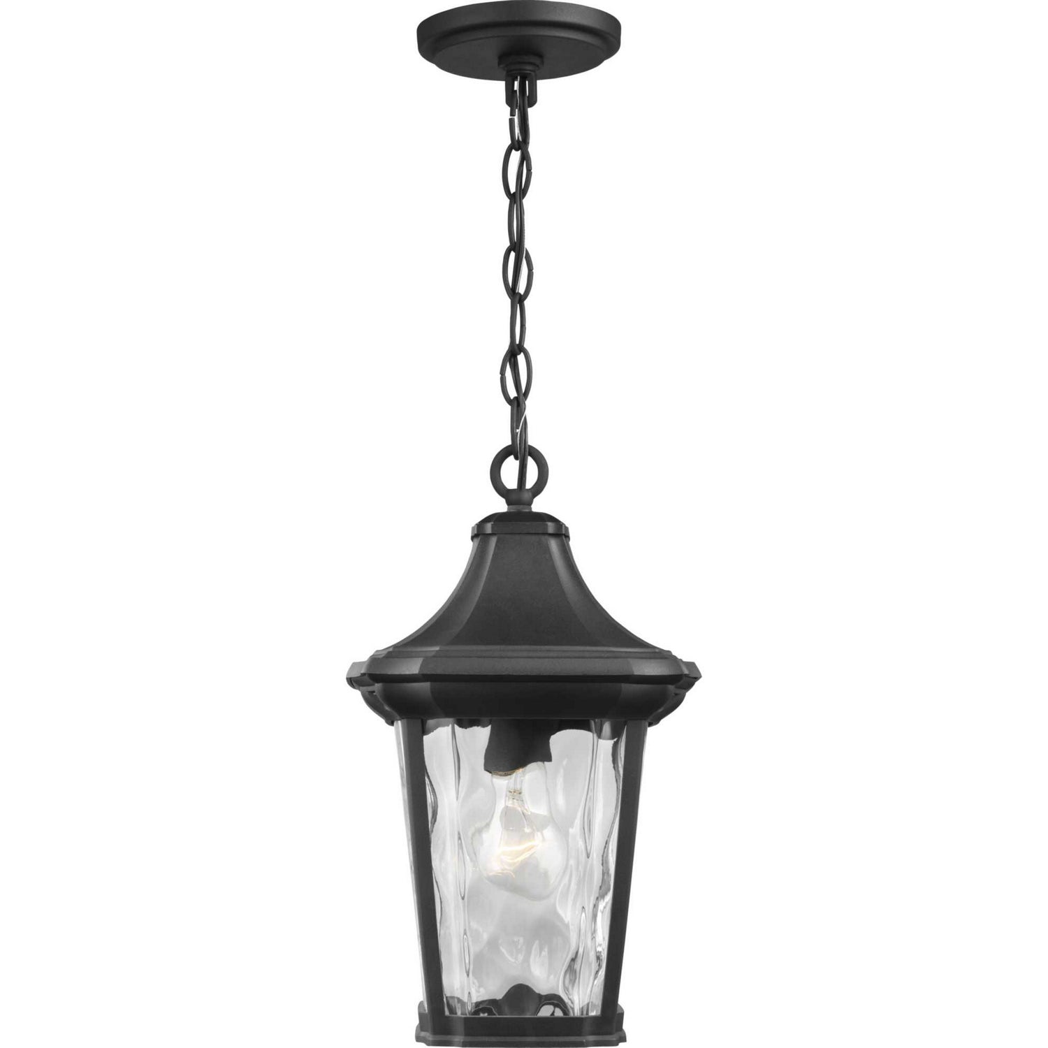 Progress Lighting - P550062-031 - One Light Hanging Lantern - Marquette - Black