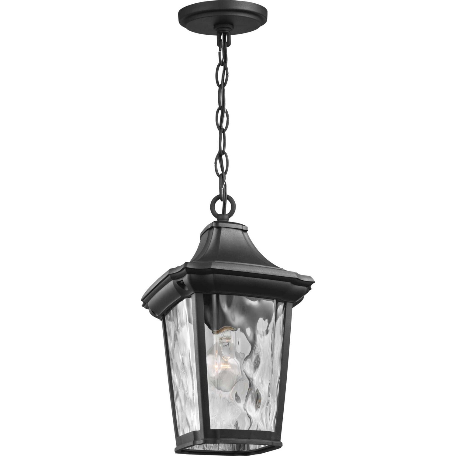 Progress Lighting - P550062-031 - One Light Hanging Lantern - Marquette - Black