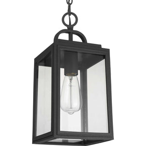 Progress Lighting - P550064-031 - One Light Hanging Lantern - Grandbury - Black