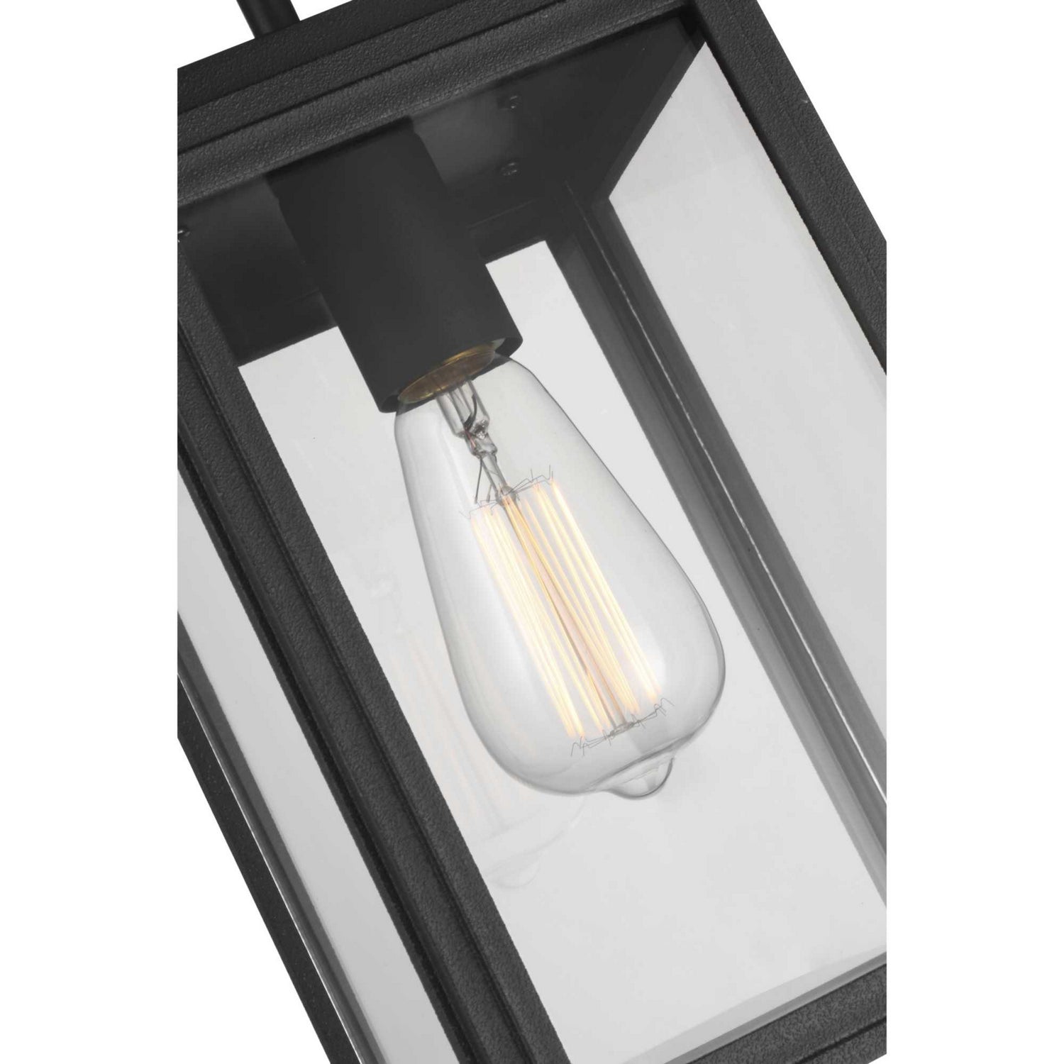 Progress Lighting - P550064-031 - One Light Hanging Lantern - Grandbury - Black