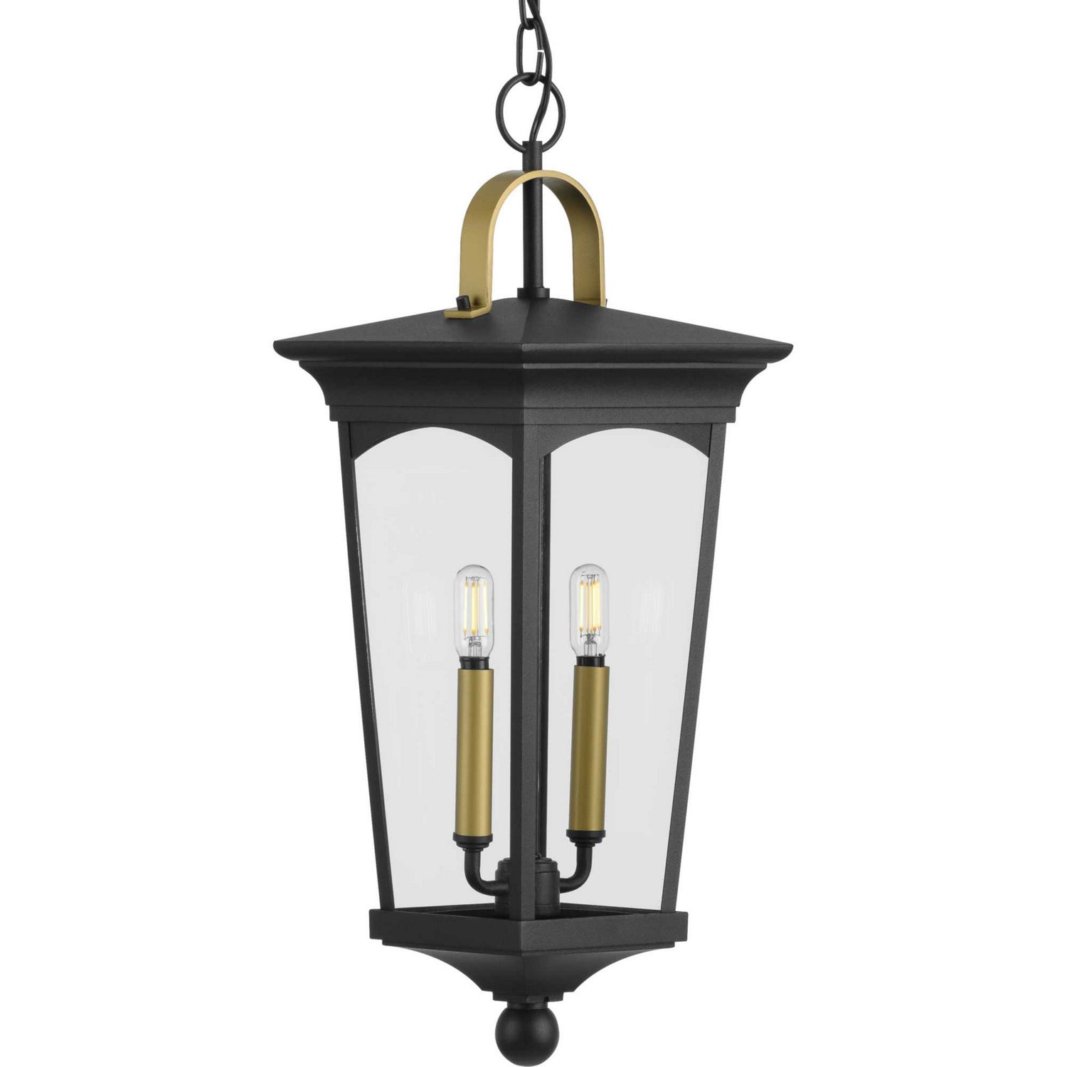 Progress Lighting - P550067-031 - Two Light Hanging Lantern - Chatsworth - Black