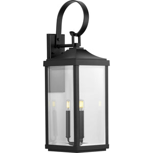 Progress Lighting - P560023-031 - Three Light Wall Lantern - Gibbes Street - Black